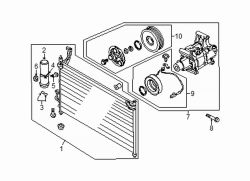 Mazda 2  Compressor | Mazda OEM Part Number DR61-61-450