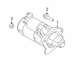 Mazda 2  Starter | Mazda OEM Part Number ZYF2-18-400