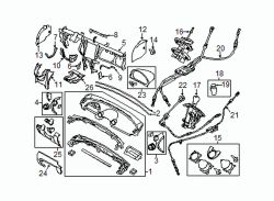 Mazda 2  Reinforcement upper bracket | Mazda OEM Part Number DF71-60-521
