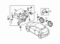 Mazda 2  Knob | Mazda OEM Part Number D651-66-BC1