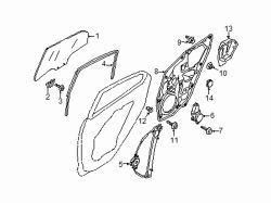 Mazda 2 Left Window motor | Mazda OEM Part Number D01G-59-58XB