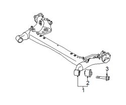 Mazda 2 Right Axle beam bolt | Mazda OEM Part Number 9YA4-2A-202A