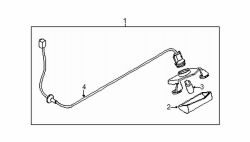 Mazda 2  License lmp bulb | Mazda OEM Part Number 0000-11-0194