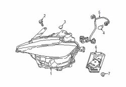 Mazda MX-5 Miata Left Socket & wire | Mazda OEM Part Number NA1K-51-0K6
