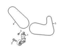 Mazda MX-5 Miata  Belt Tensioner Nut | Mazda OEM Part Number 9994-00-801