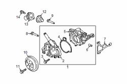 Mazda MX-5 Miata  Housing | Mazda OEM Part Number P51B-15-090