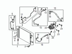 Mazda MX-5 Miata  A/C Refrigerant Line O-Ring | Mazda OEM Part Number S33P-61-J17