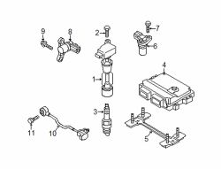 Mazda MX-5 Miata  Camshaft sensor | Mazda OEM Part Number P51B-18-230