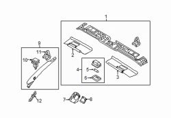 Mazda MX-5 Miata Left Upper Body A-Pillar Trim Panel | Mazda OEM Part Number N243-68-170C-02