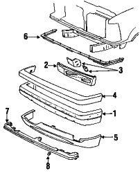 Mazda Navajo  Valance panel | Mazda OEM Part Number ZZL0-50-066A