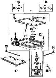 Mazda Navajo  Frame seal | Mazda OEM Part Number ZZL0-69-832