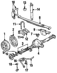Mazda Navajo Right Brake drum | Mazda OEM Part Number 1F80-26-251A