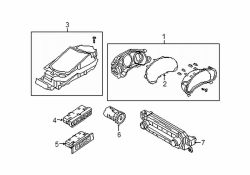 Mazda 3  Instrument Panel Lens | Mazda OEM Part Number BDTS-55-447A