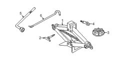 Mazda 3  Wheel Lug Wrench | Mazda OEM Part Number LD47-69-671