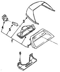 Mazda 626  Bulb | Mazda OEM Part Number 0000-11-0921