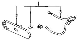 Mazda 626 Left Socket | Mazda OEM Part Number GA2A-51-5H2A