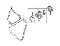 Mazda 626  P/S belt | Mazda OEM Part Number FSD7-15-909A