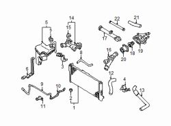 Mazda 626  Water pipe | Mazda OEM Part Number KL01-15-190B
