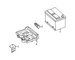 Mazda 626  Hold down | Mazda OEM Part Number ZZL0-56-03X