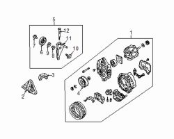 Mazda 626  Idler pulley collar | Mazda OEM Part Number KL01-15-942