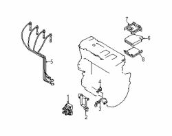 Mazda 626  Plug wire set | Mazda OEM Part Number 0000-18-149A