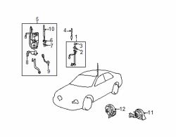 Mazda 626  Mast | Mazda OEM Part Number 0000-81-6628