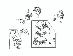 Mazda 626  Duct | Mazda OEM Part Number FSD7-13-202C