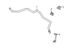 Mazda 626 Left Bushing | Mazda OEM Part Number GE4T-34-156