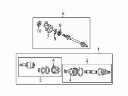 Mazda 626  Intermed shaft support bracket | Mazda OEM Part Number G560-25-741A