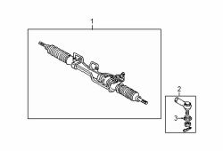 Mazda 626 Right Outer tie rod | Mazda OEM Part Number 8AG4-32-280