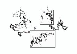 Mazda 626  Steering lock | Mazda OEM Part Number GD7A-76-290A