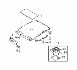 Mazda 626  Lens | Mazda OEM Part Number GD7A-51-311