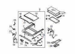 Mazda 626 Left Drive cable rear bracket | Mazda OEM Part Number GD7B-69-842