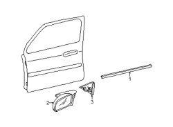 Mazda 626 Left Inner cover | Mazda OEM Part Number GD7A-69-171C