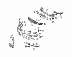 Mazda 6 Left Skirt nut | Mazda OEM Part Number 9YB3-10-603