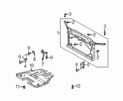 Mazda 6  Under cover | Mazda OEM Part Number GK2A-56-111