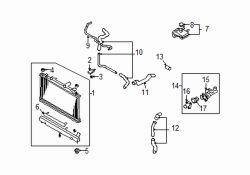 Mazda 6  Radiator assy | Mazda OEM Part Number AJ58-15-200G