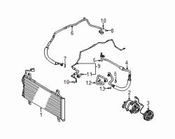 Mazda 6  Pressure hose | Mazda OEM Part Number GN3E-61-4G0A