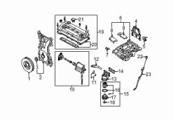Mazda 6  Rear cover | Mazda OEM Part Number LF01-11-310A