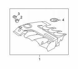 Mazda 6  Cover | Mazda OEM Part Number AJ57-10-2F0G