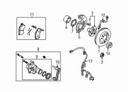 Mazda 6 Left Splash shield | Mazda OEM Part Number GN1A-33-271