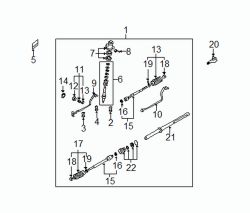 Mazda 6 Left Boot clip | Mazda OEM Part Number S24A-32-127