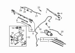 Mazda 6  Level indicator | Mazda OEM Part Number GN3A-67-488