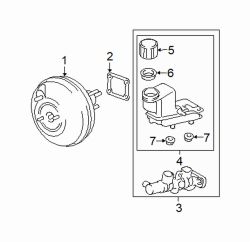 Mazda 6  Master cylinder | Mazda OEM Part Number GJ9M-43-400R-0B