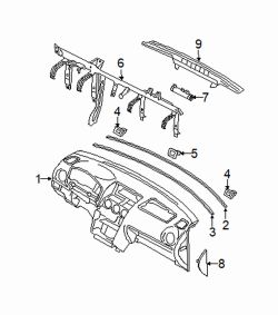 Mazda 6 Left End cover | Mazda OEM Part Number GK2A-64-960A-02