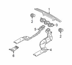 Mazda 6 Right Vent grille | Mazda OEM Part Number GK2A-64-730C-02