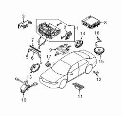 Mazda 6  Radio | Mazda OEM Part Number GK2A-66-AS0