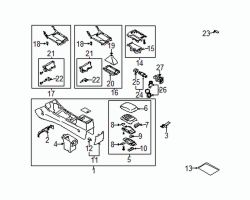 Mazda 6  Lock | Mazda OEM Part Number GK2A-64-45Y-02