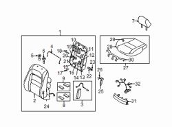 Mazda 6  Latch | Mazda OEM Part Number GJ6E-88-684