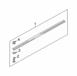 Mazda 6 Right Rocker molding washer | Mazda OEM Part Number GJ6R-50-713